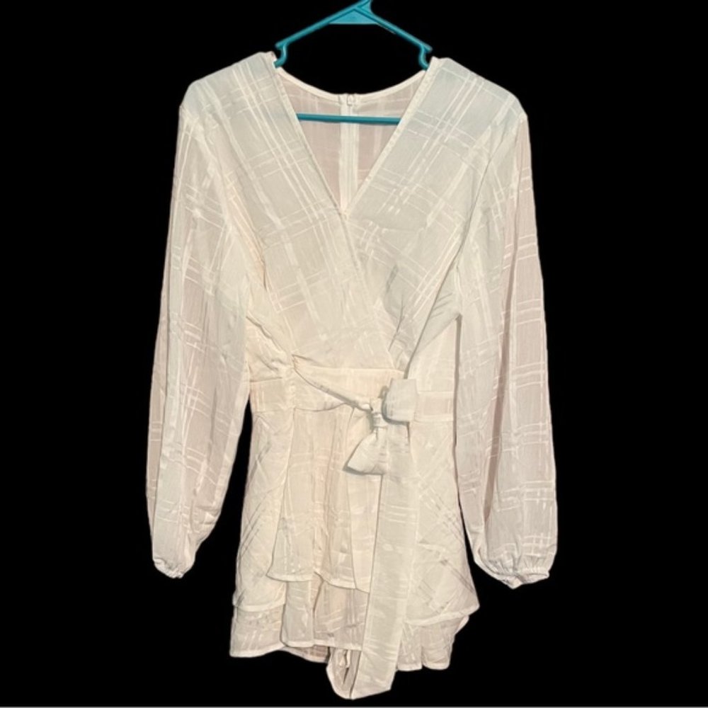 Romper--White/Off White